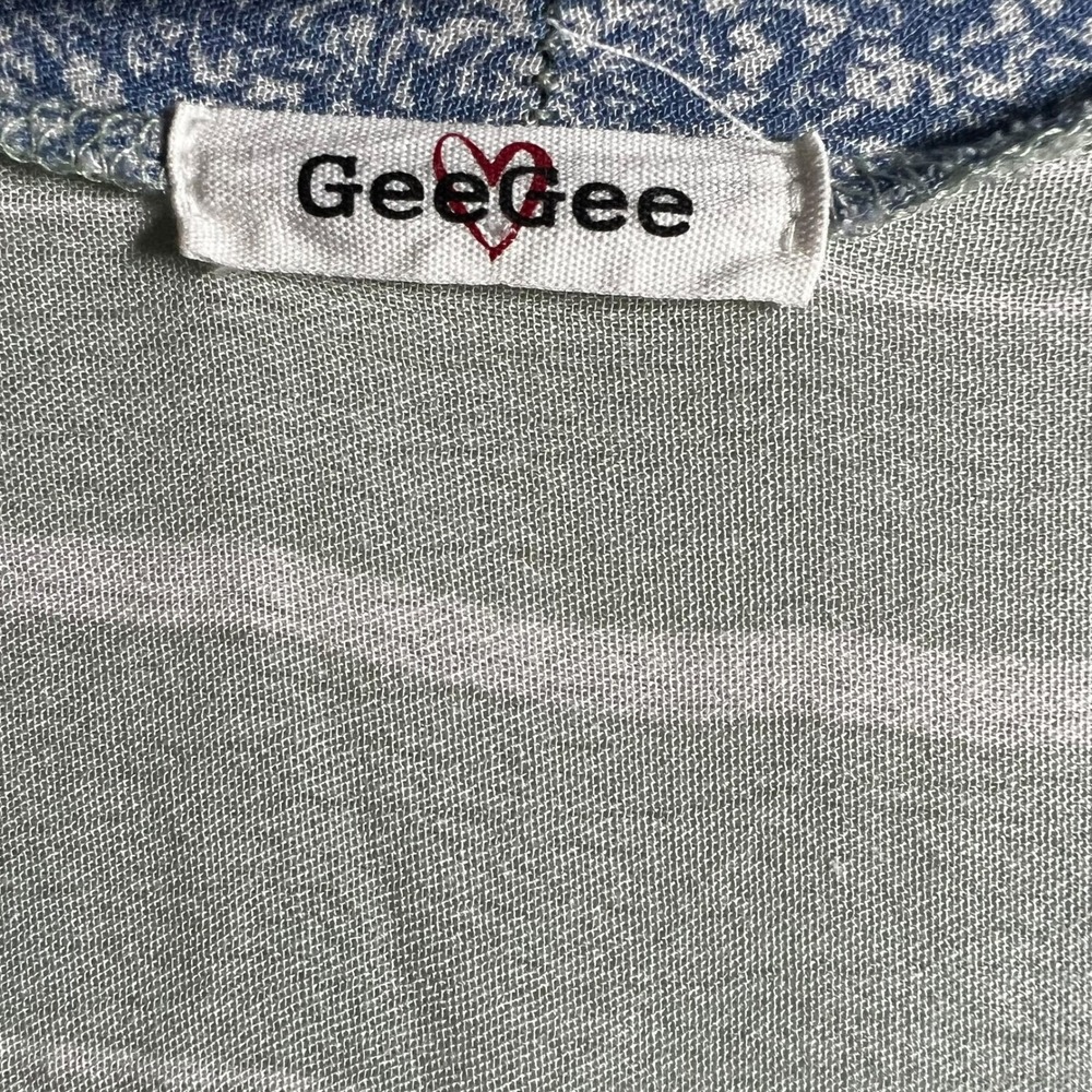 GeeGee Boho Patchwork Duster Kimono Cardigan Ligh… - image 6